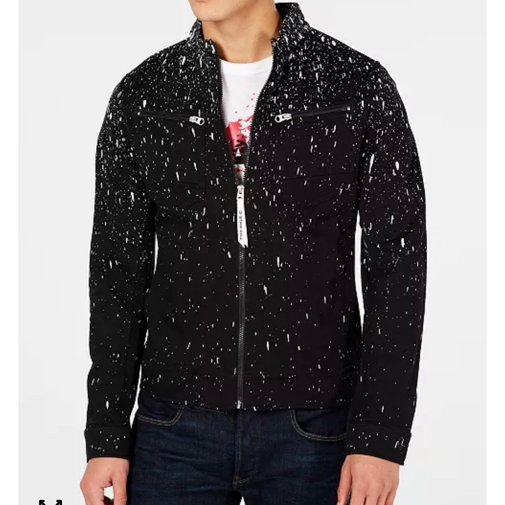 G-Star Raw ARC R Zip Deconstructed 3D Black Men’s Slim Large Jacket